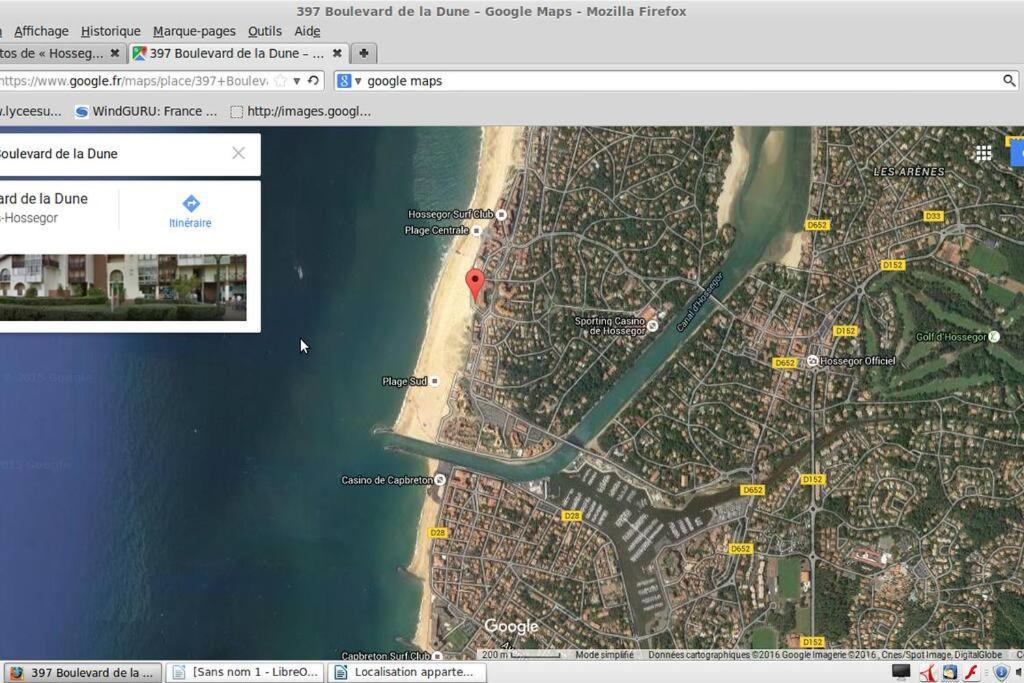 Hossegor Appartement T2 Cabine - Superbe Vue Ocean ソール・オスゴール エクステリア 写真